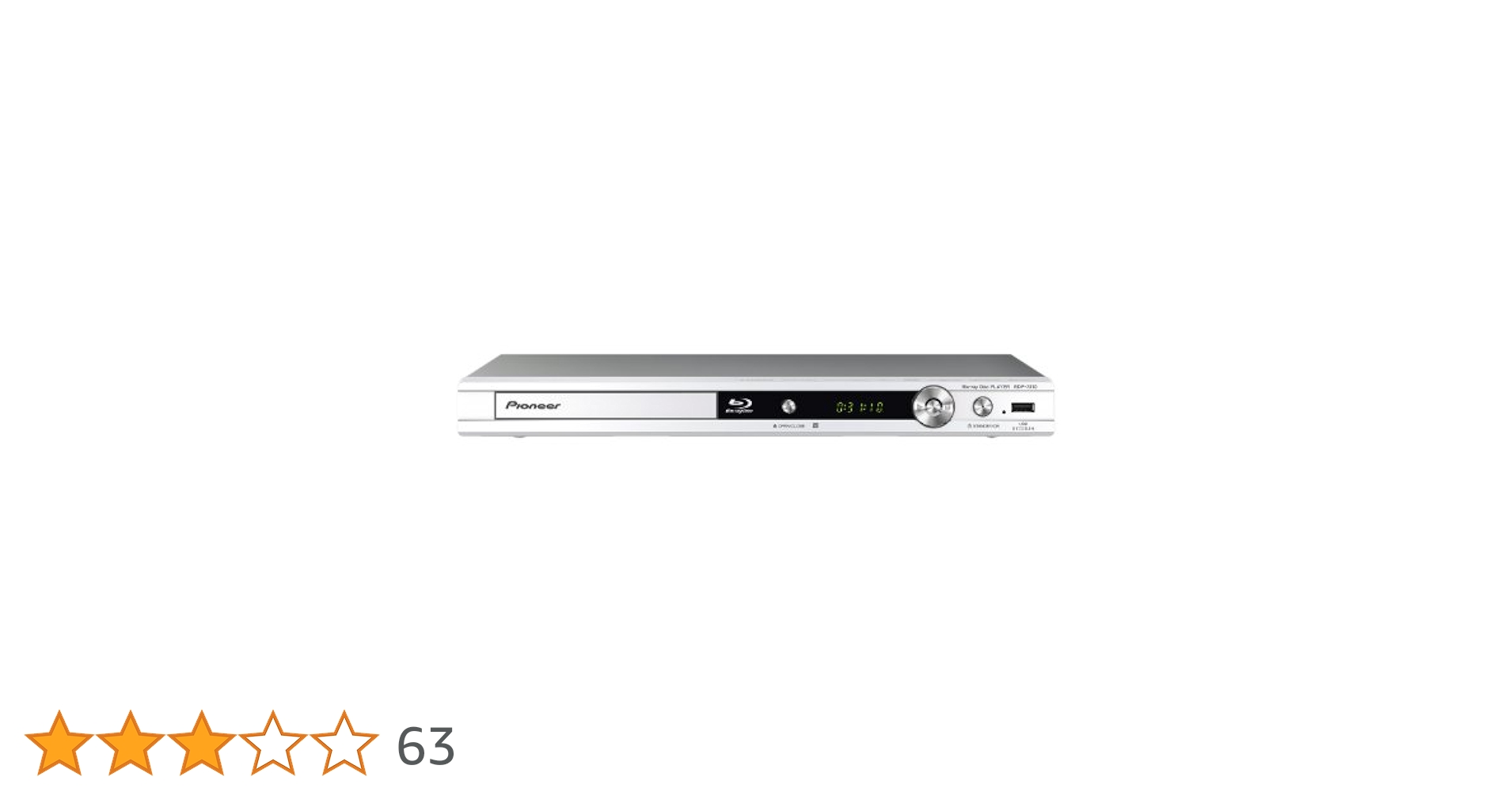 Pioneer Blu-rayプレーヤー BDP-3110-W Amazon.co.jp: Pioneer ブルーレイディスクプレーヤー ホワイト